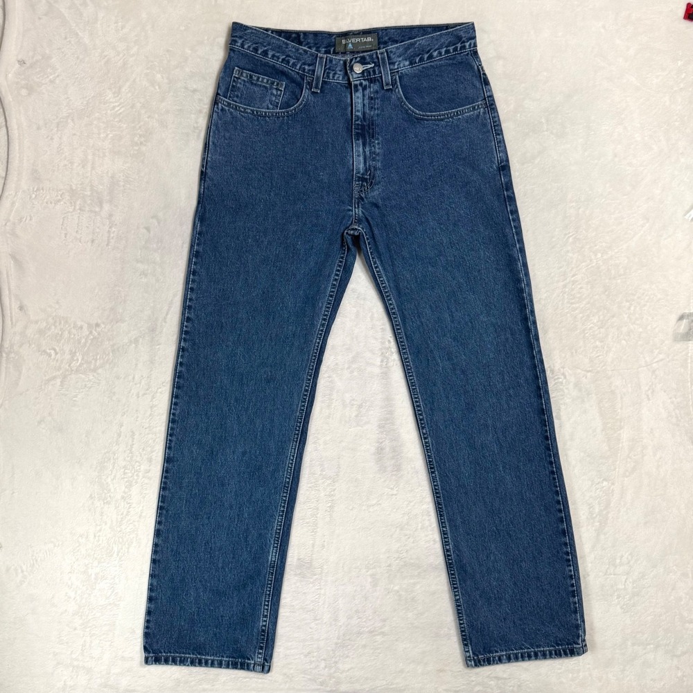 Levis SilverTab Jeans Mens 30x30 Y2K Vintage 2001 Relaxed‎ Fit Straight Denim